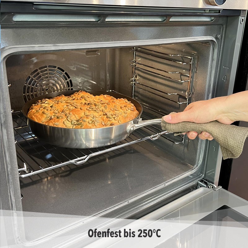 Scanpan - 65082600 Scanpan CTX Covered Deep SautÃ¨ Pan, 4 Quart, Silver - Image 4